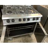 Falcoln Dominator 6 Burner Gas Cooker