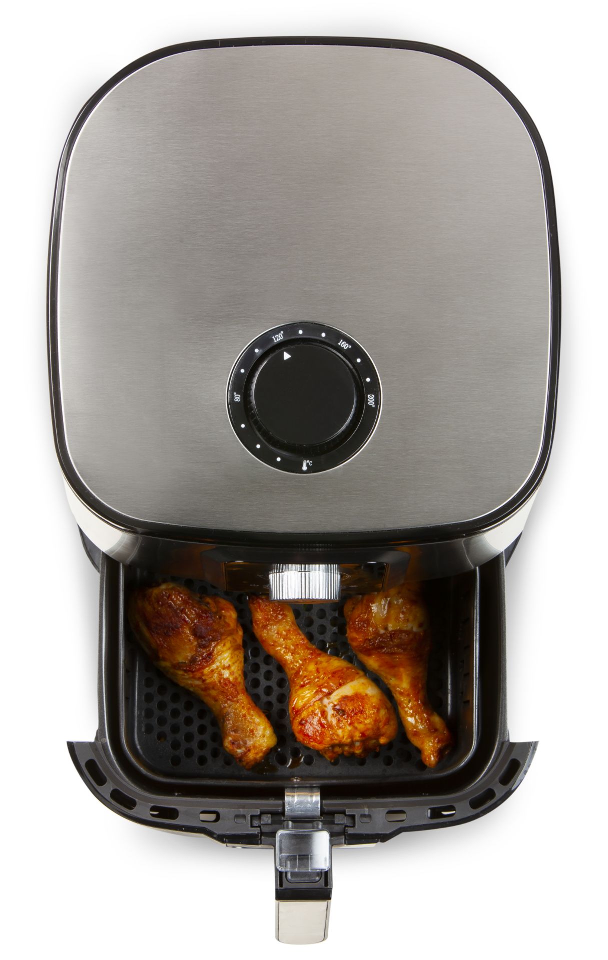 Title: DO536FR DOMO 5.5L Stainless Steel Air Fryer RRP £160Description: 1 x Stainless Steel 5.5L Air - Image 2 of 3