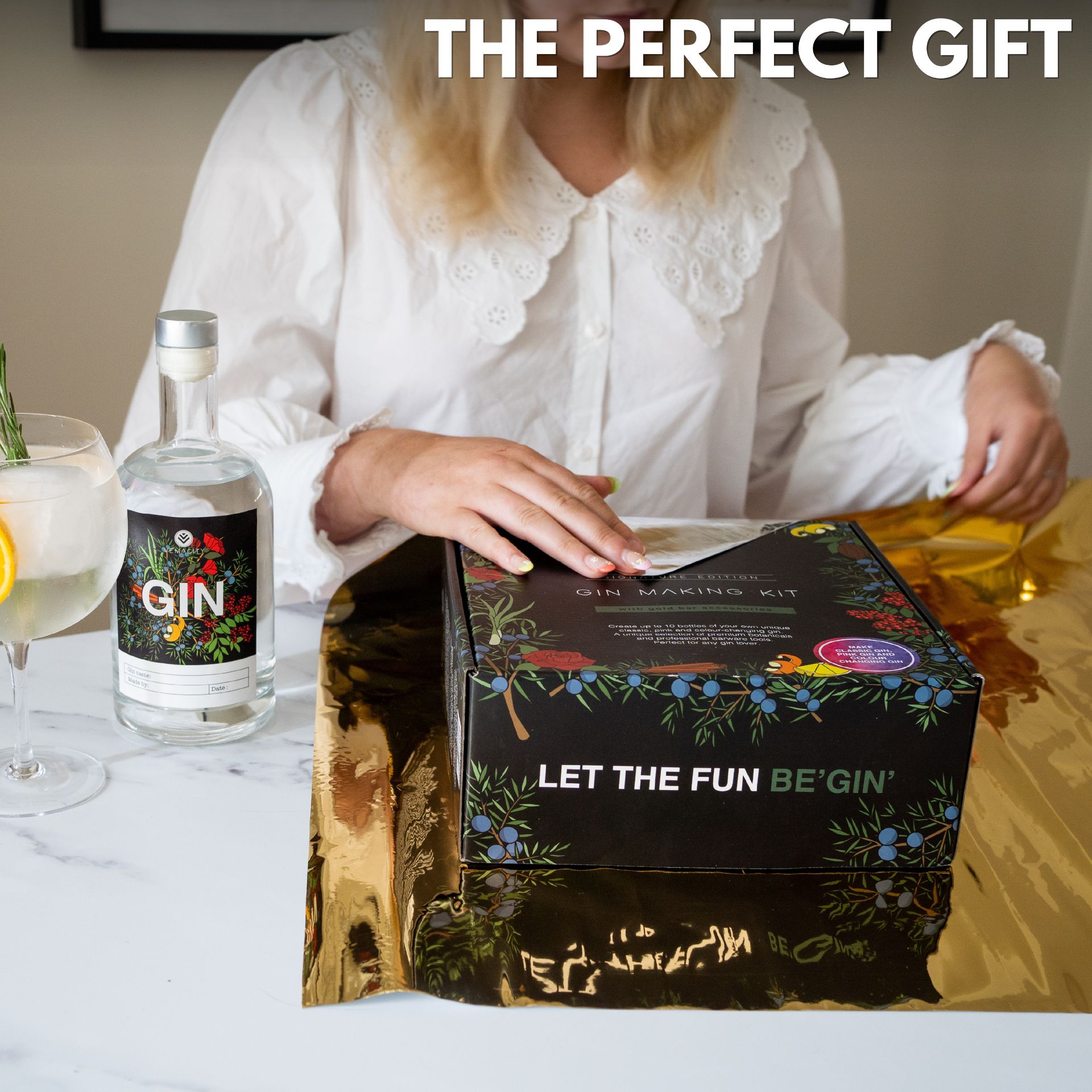 The Signature Edition Gin Making Kit - Make 10 Large Bottles of Classic, Colour-Changing & Pink G... - Image 6 of 6