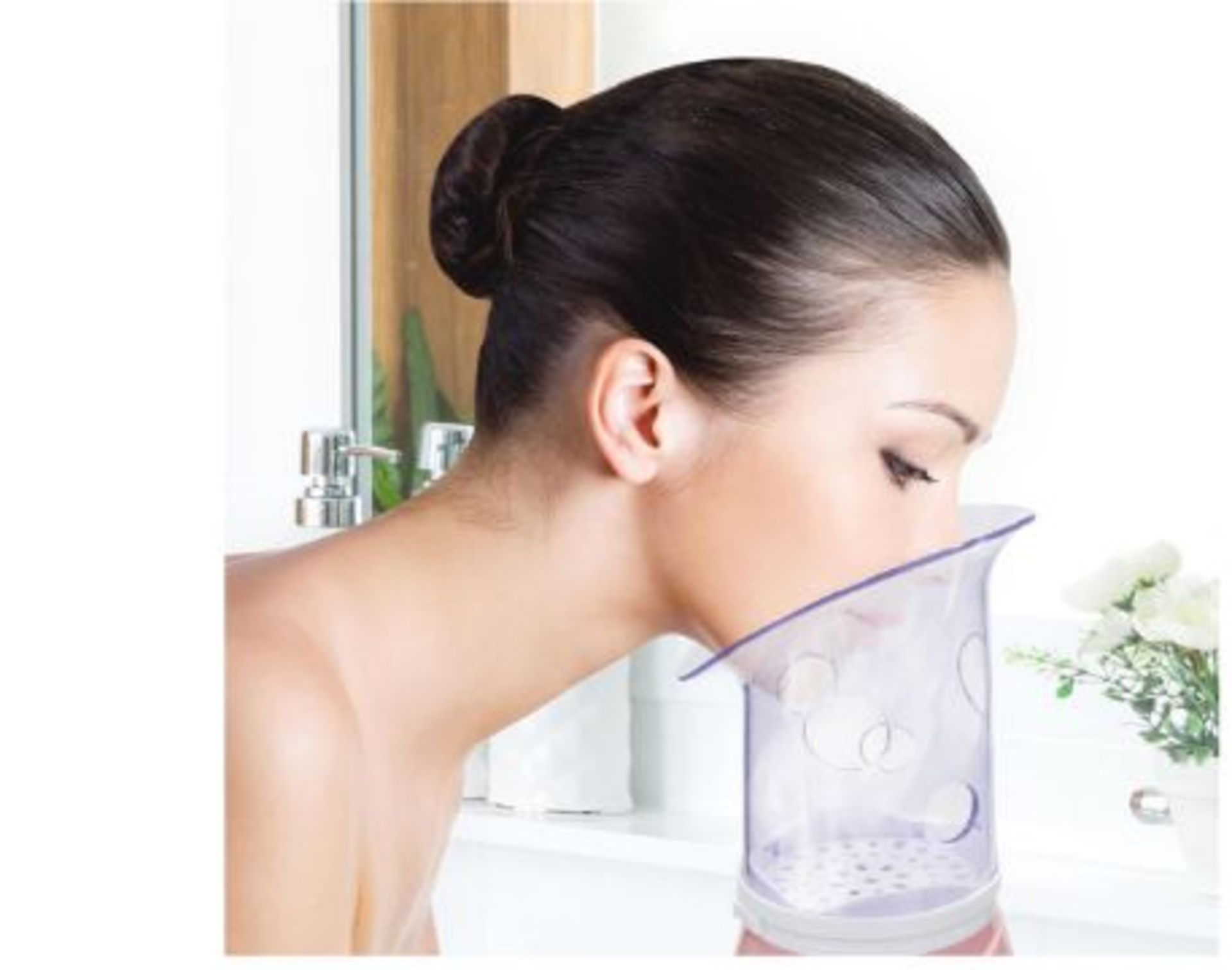 Aqua Care Facial Steamer and Nasal Inhaler/Steam Cleansing Sauna For Softer Skin/Quick Heat Up - Image 3 of 4