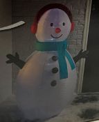 Brand New 5FT LED Inflatable Snowman