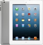 APPLE IPAD 4th GEN 16GB WiFi WHITE & SILVER