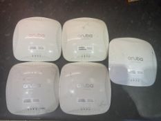 JOBLOT 5 x Aruba APIN0205 AP-205 802.11ac Dual-Band PoE Wireless Access Point (No Adapters) RRP £...