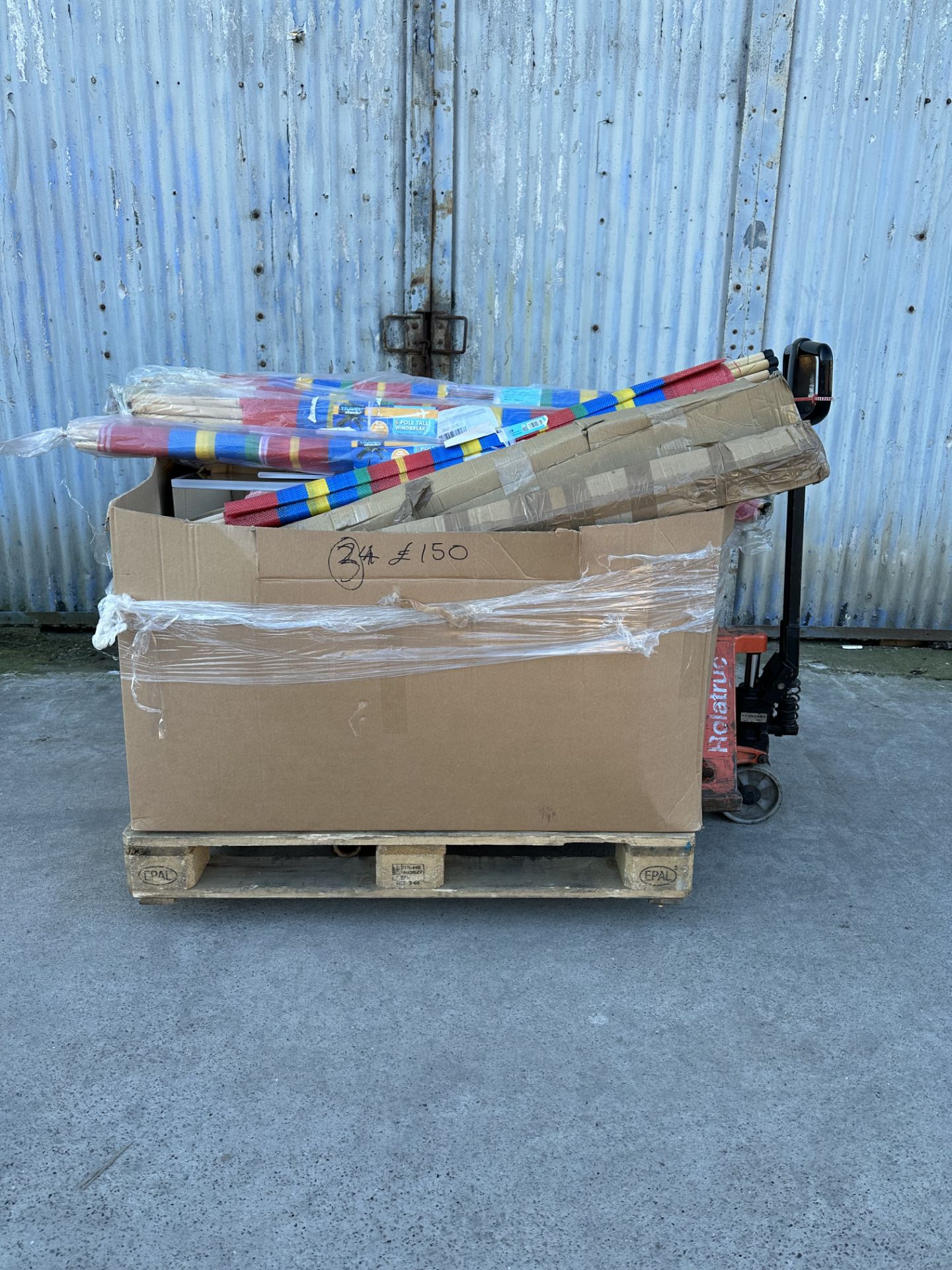 LARGE PALLET OF ASSORTED ELECTRONICS/TOOLS/DIY/HOMEWARES - £1000 - £3000 - GRADE U