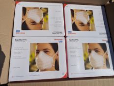 4 x Boxes Honeywell SuperOne FFP3 Filtering Masks