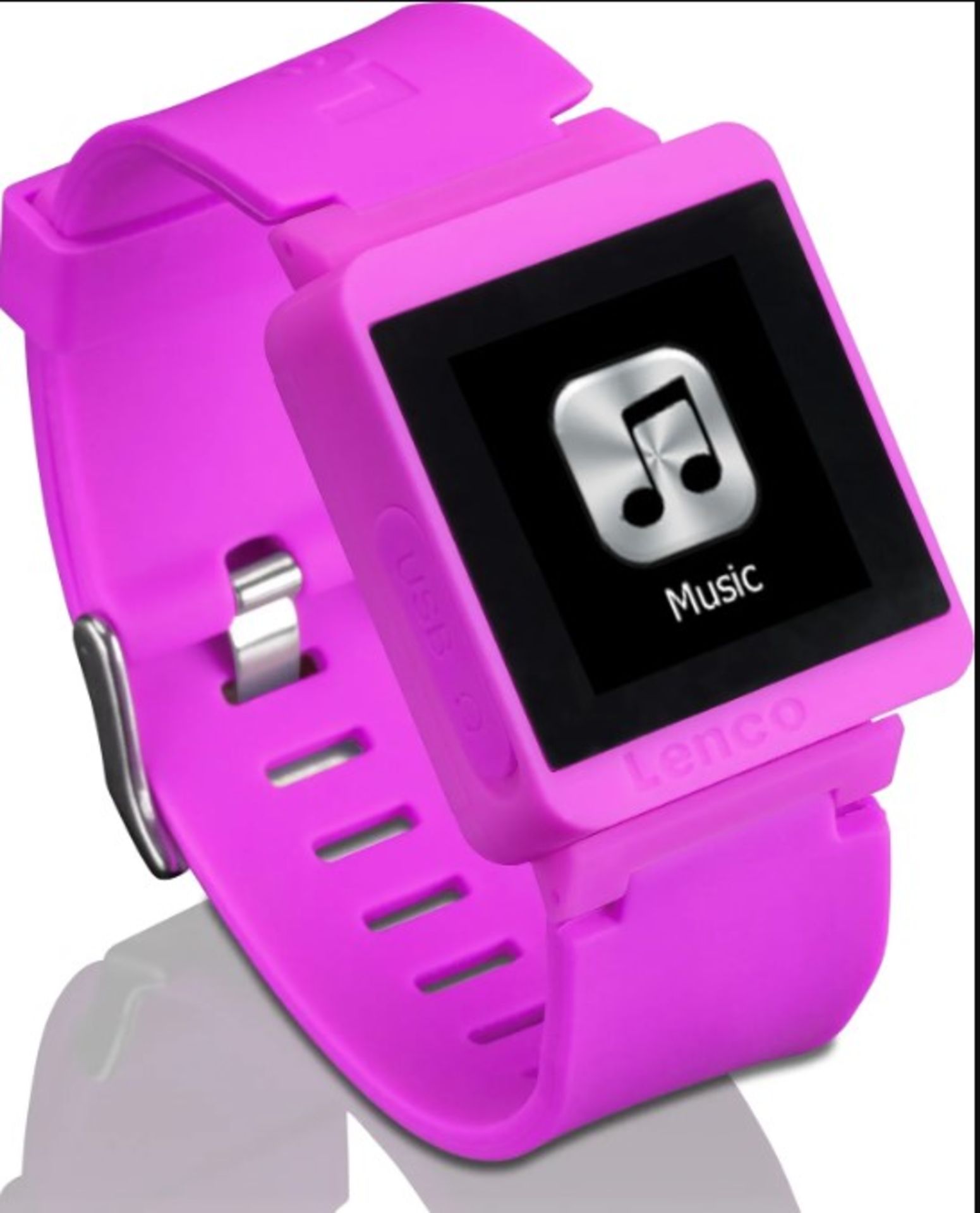 Sportswatch 100 with Bluetooth MP3 Player - Pink