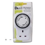 Diall 7 Day Mechanical Timer