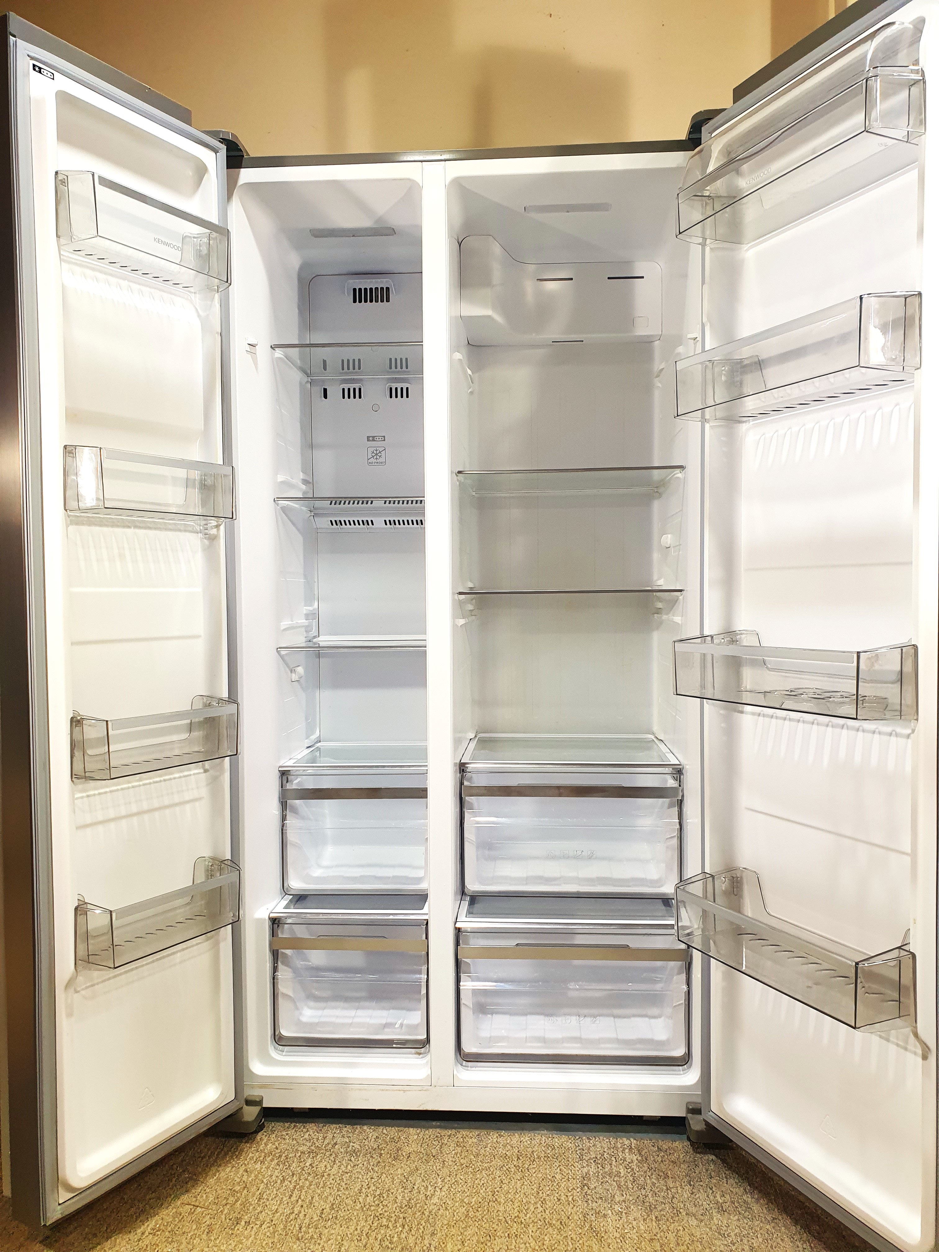 Kenwood Style American Fridge Freezer in Silver. Rrp £599 - Image 3 of 4