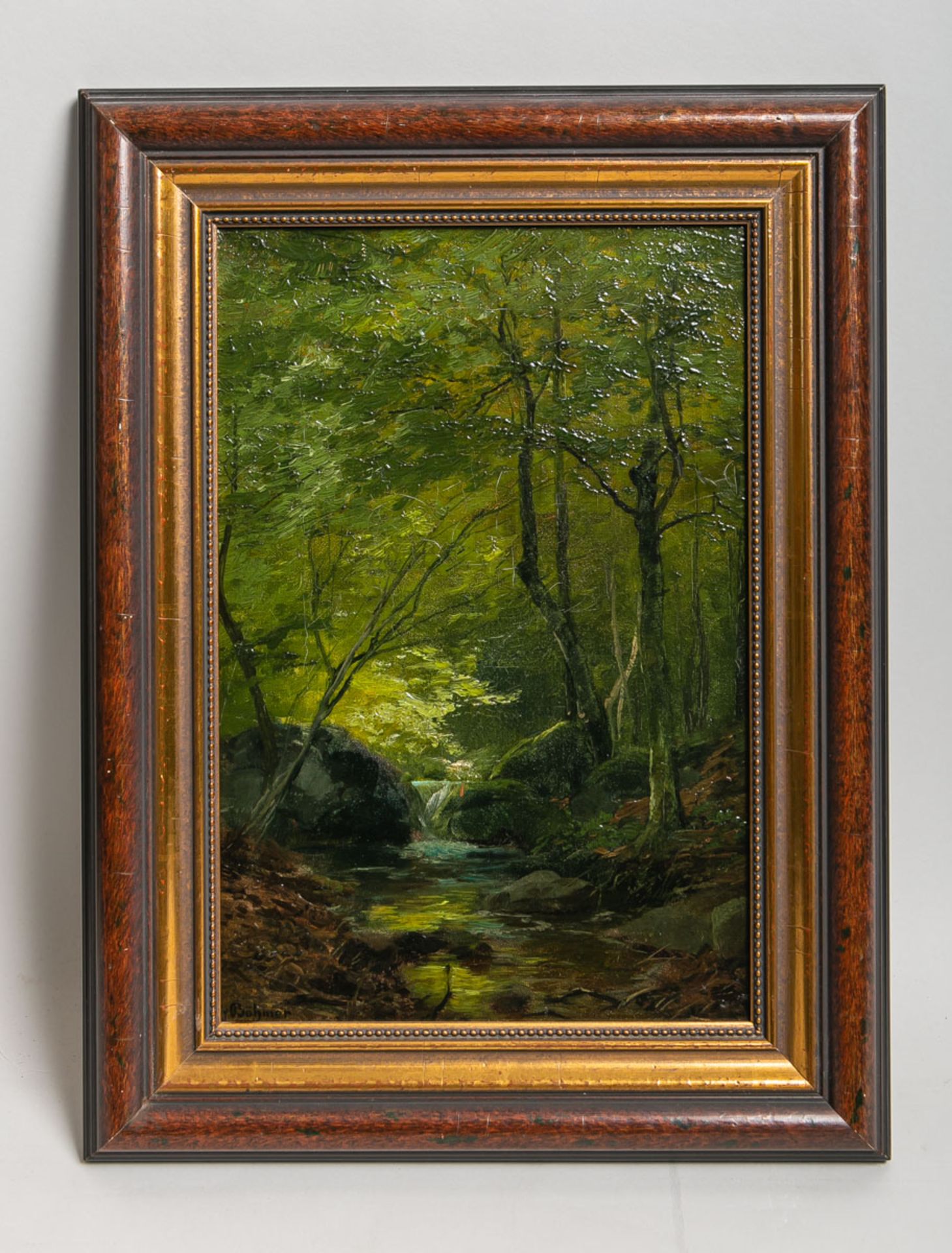 Böhmer, Heinrich (1852 - 1930), Am Waldbach