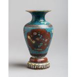 Cloisonné Vase (China, Alter unbekannt)