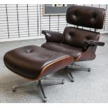 Lounge Chair u. Ottoman (neuzeitlich)