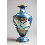 Große Cloisonné Vase (China, Alter unbekannt)