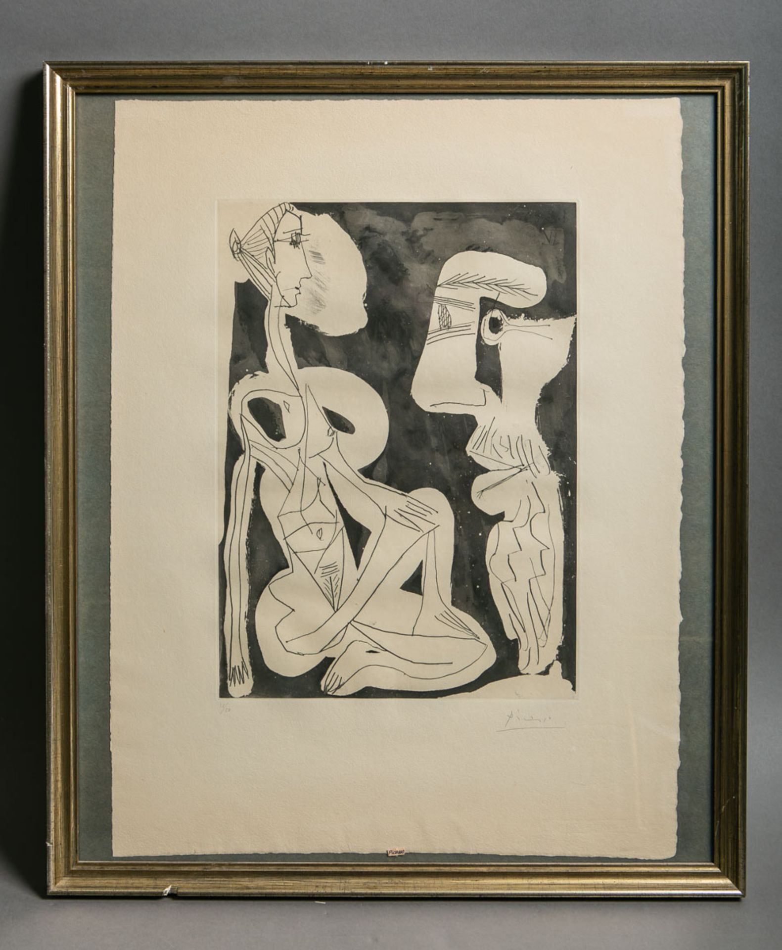 Picasso, Pablo (1881 - 1973), "Le Modele" (1965)