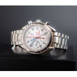 Herrenarmbanduhr "Speedmaster Date Olympic Chronograph" (Omega)