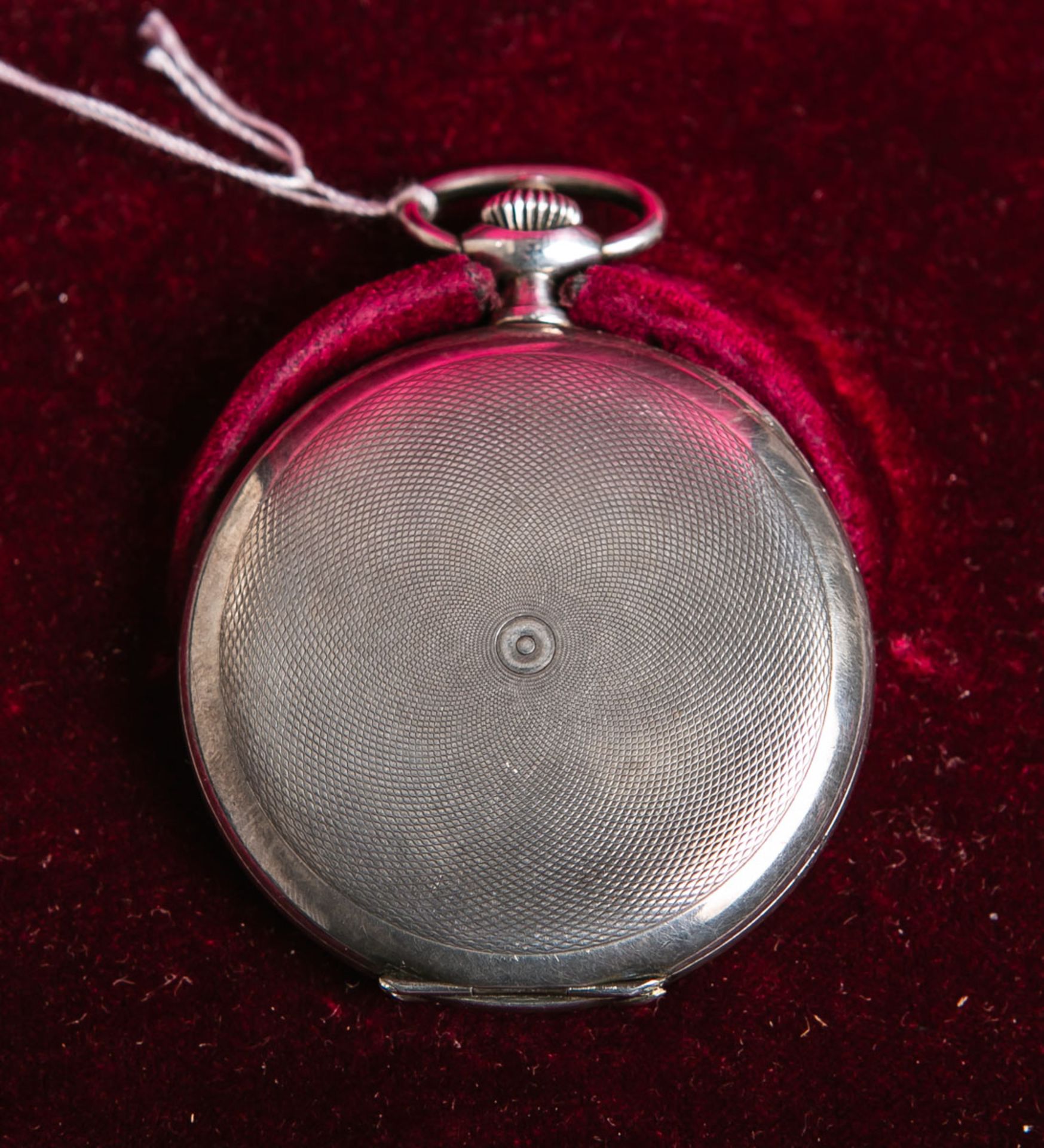 Savonnette Herrentaschenuhr 900 Silber (Favor, 20. Jh.) - Image 3 of 3