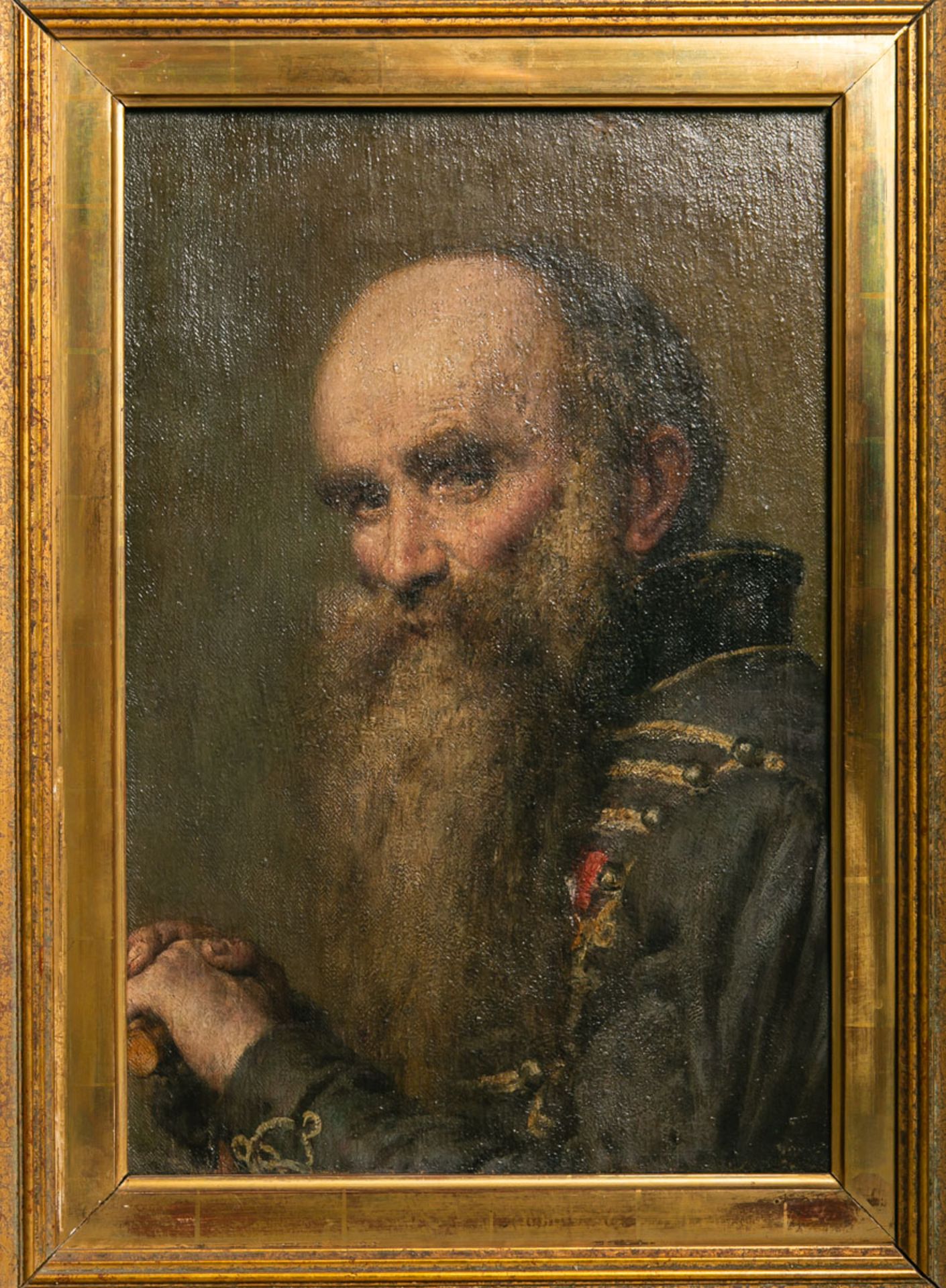 Souchay, Paul (1849 - 1900), Portrait eines älteren Herren in Uniform