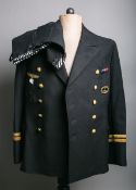 Marine, schwarze Uniform, Jacke mit Hose der Kriegsmarine (Drittes Reich)