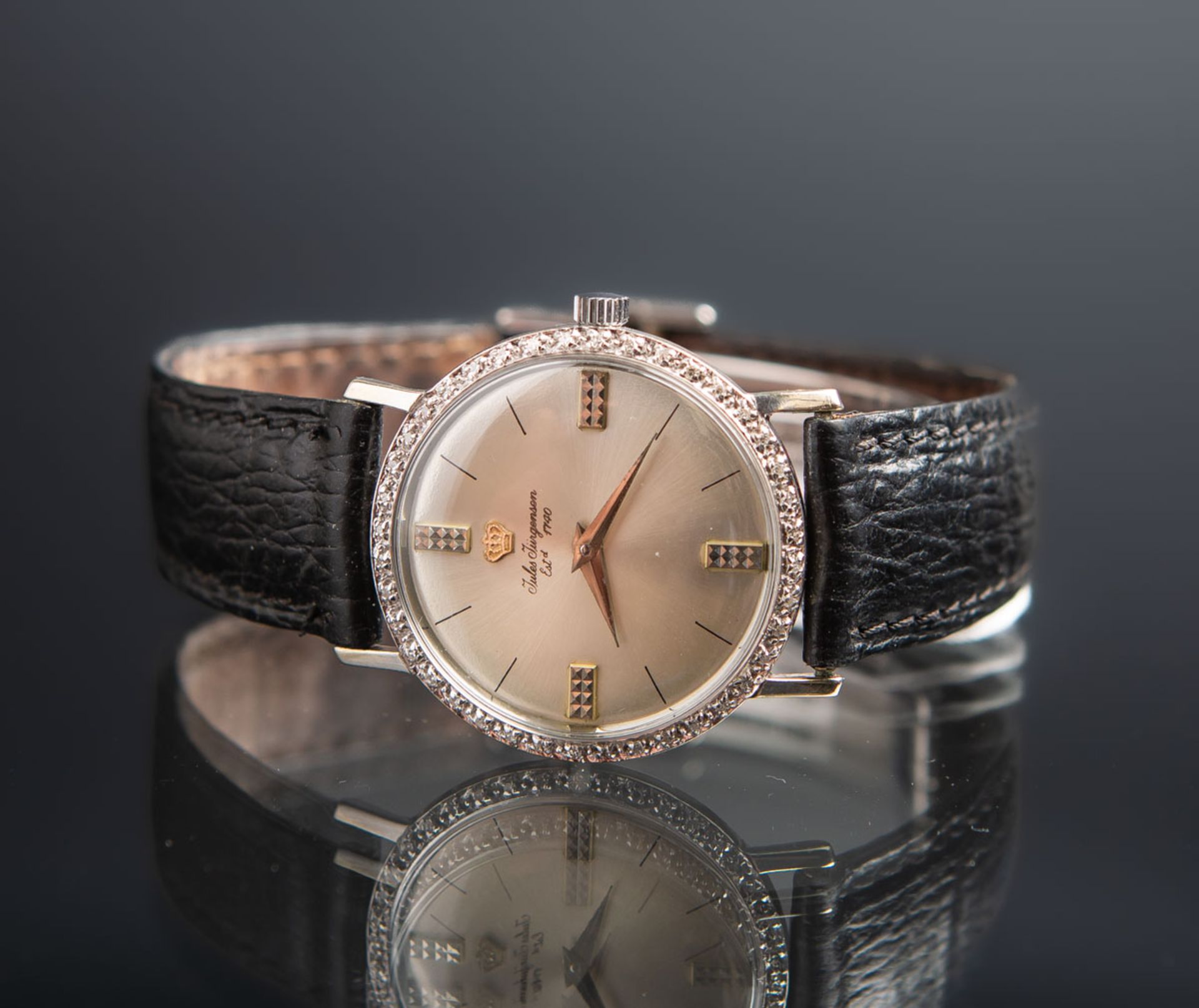 Armbanduhr 585 WG (Jules Jürgensen)