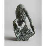 Tiglok, Jacoposie (geb. 1952), Inuit-Figur "Wasservogel" (Pangnirtung)