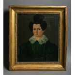 Künstler/in unbekannt (um 1820, Biedermeier), Damenportrait