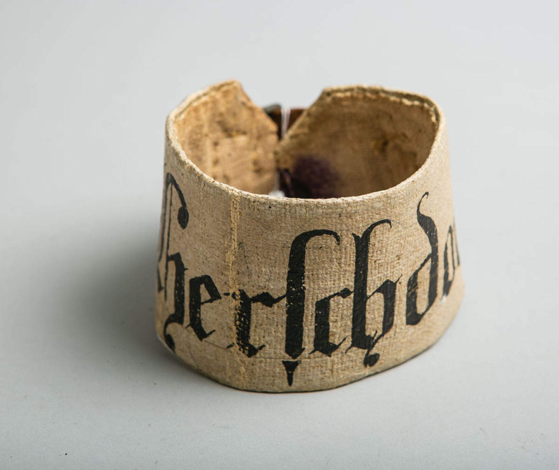 Leinen-Armbinde (wohl um 1900)