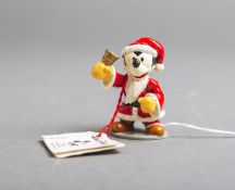 Kleine Micky Maus Figur "Santa Clause"