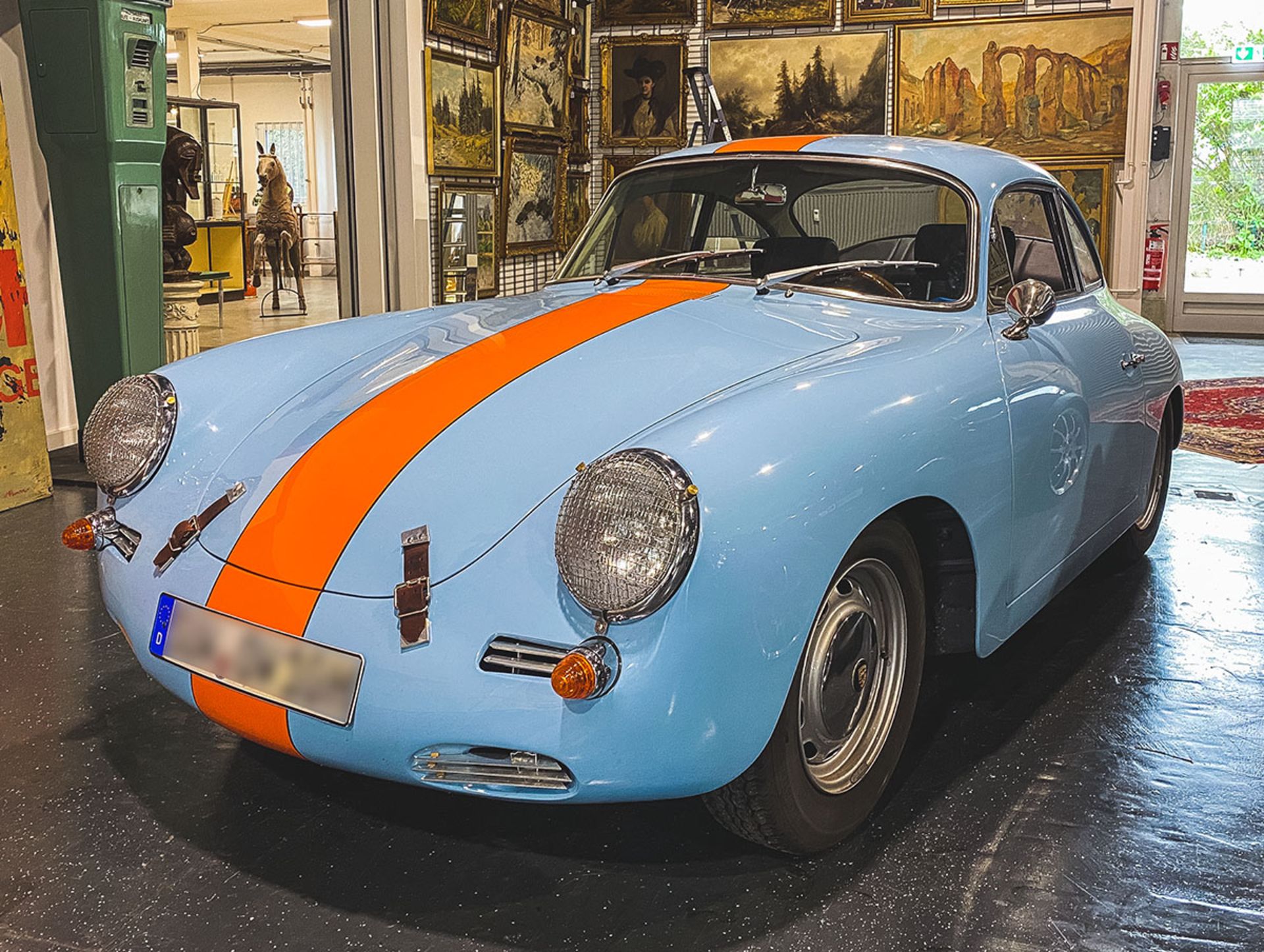 Porsche 356C / 1600 Coupé, komplett restauriert