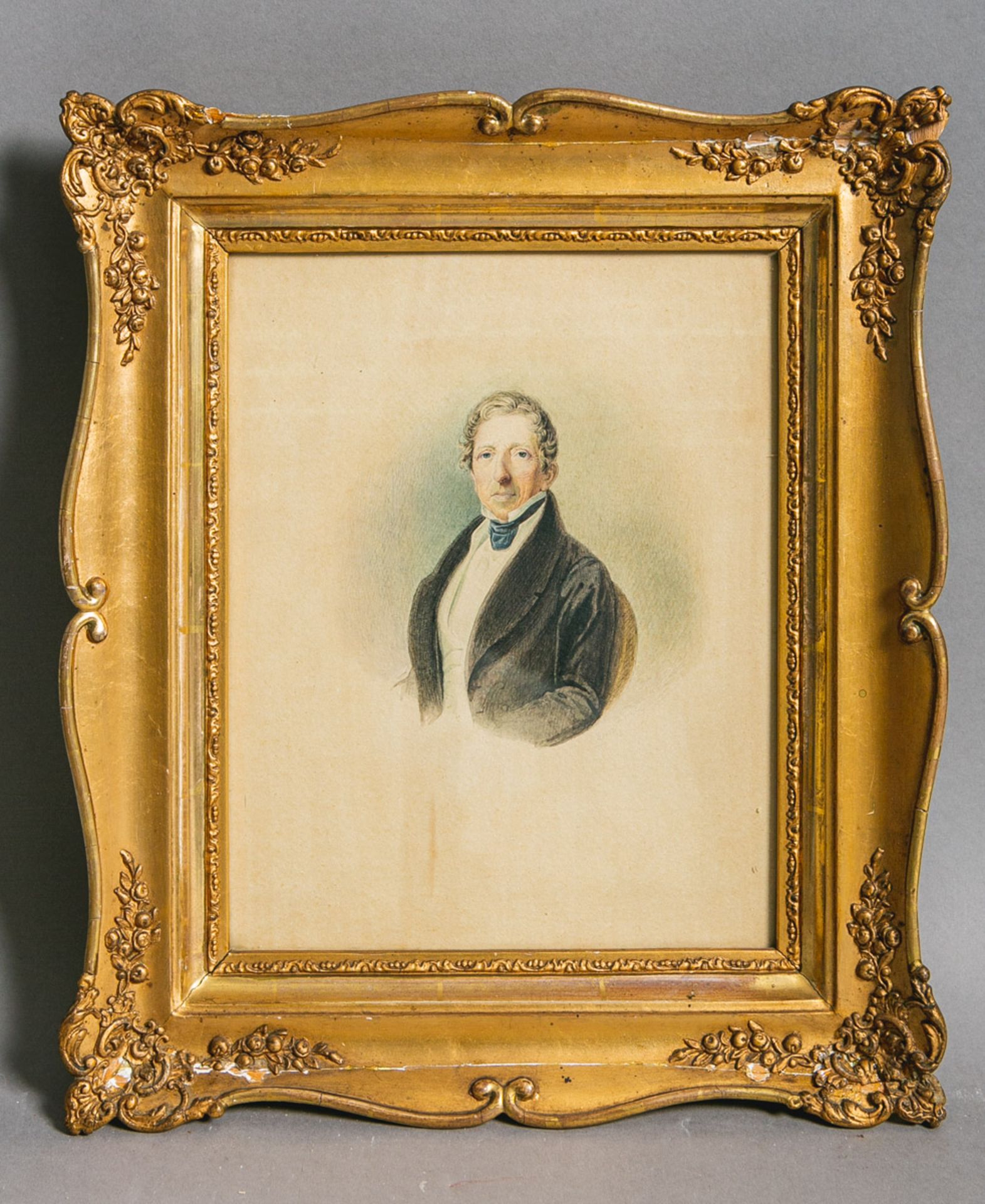 Künstler/in unbekannt (19. Jh.), Portrait eines Adelsherren