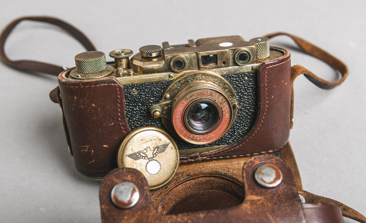 Leica Fotoapparat für einen Berichterstatter d. Kriegsmarine (Drittes Reich)