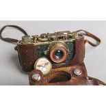 Leica Fotoapparat für einen Berichterstatter d. Kriegsmarine (Drittes Reich)