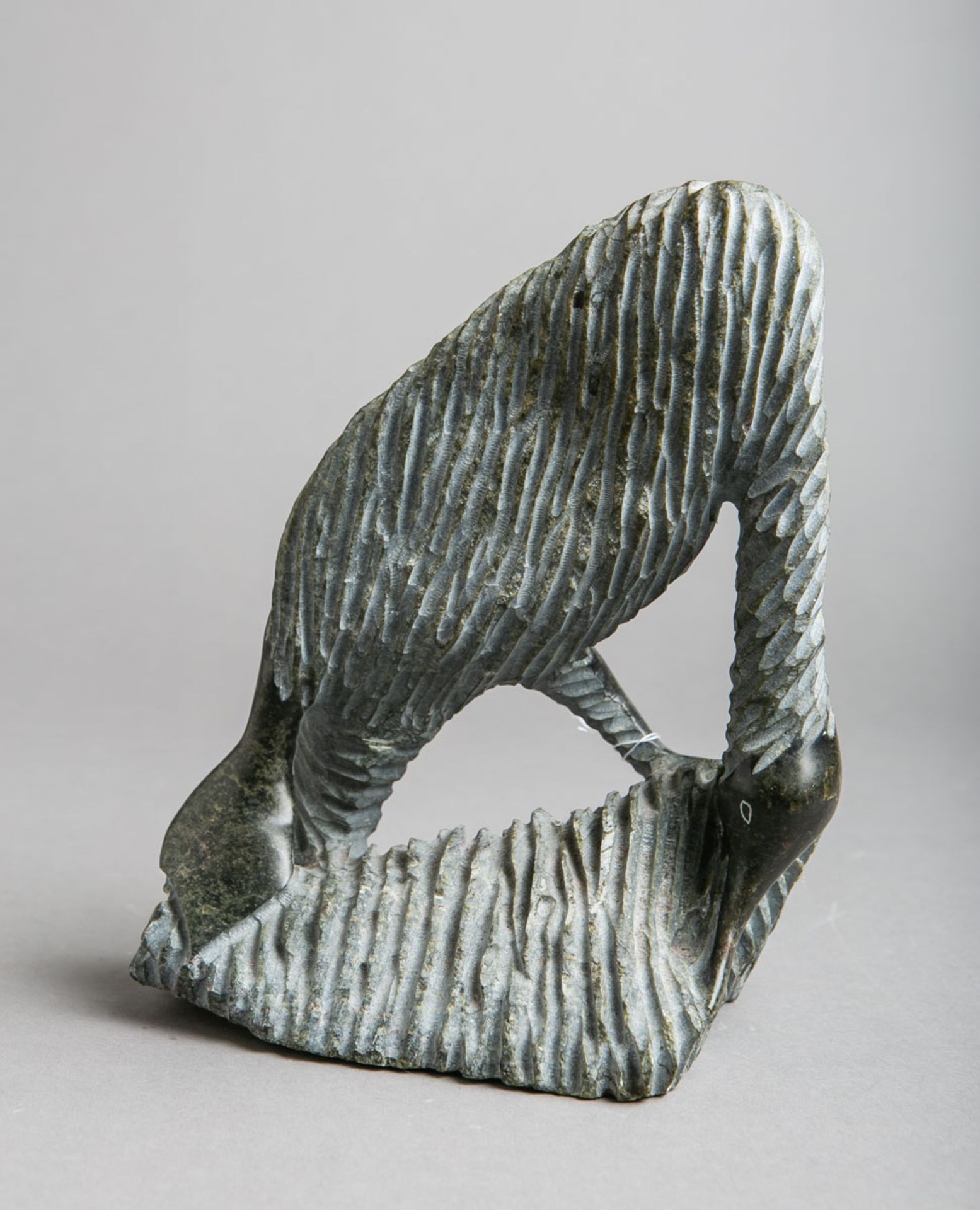 Tiglok, Jacoposie (geb. 1952), Inuit-Figur "Wasservogel" (Pangnirtung)