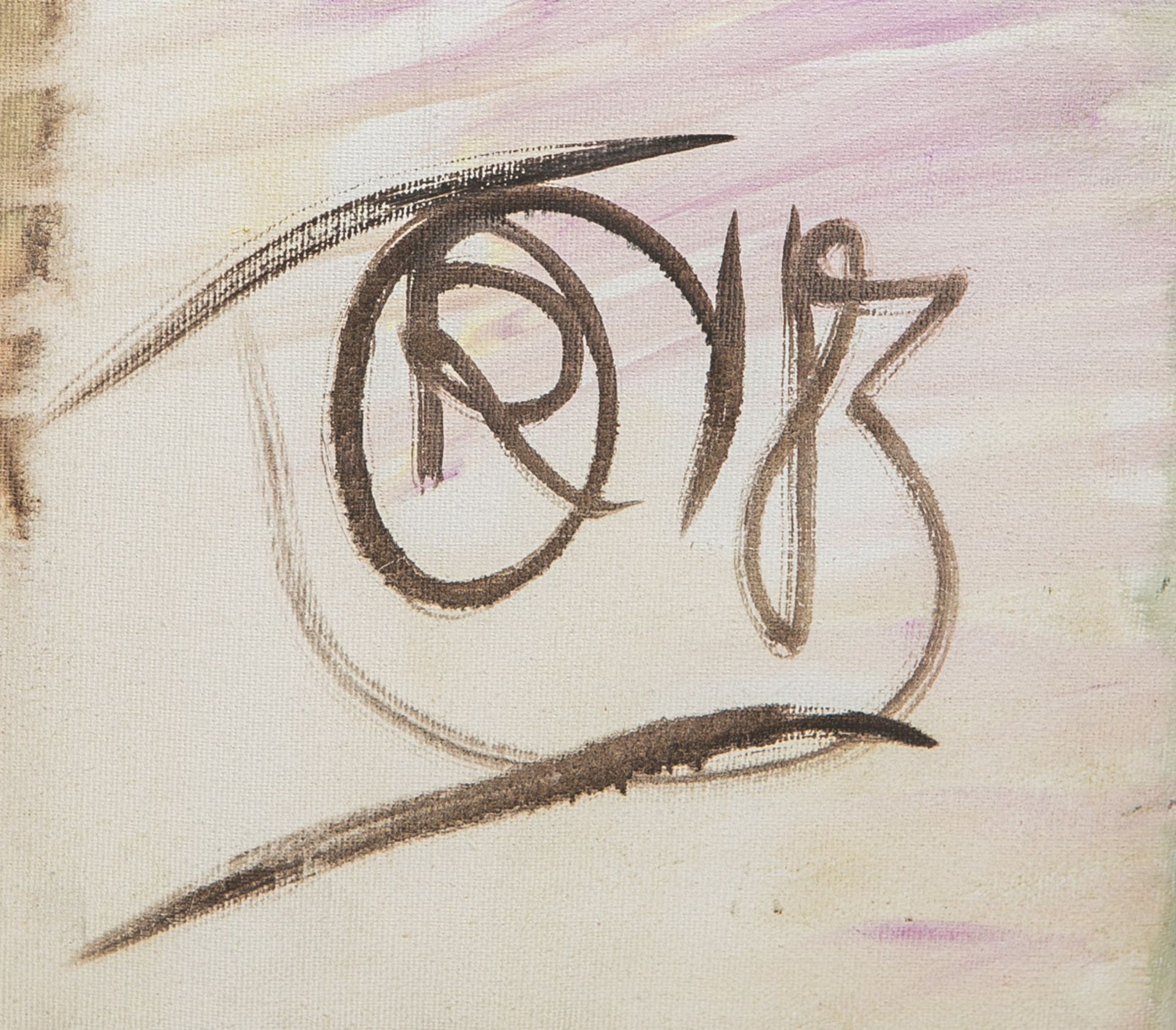 Signiert "TORI" (20. Jh.), Paar Herren (1983) - Bild 2 aus 2