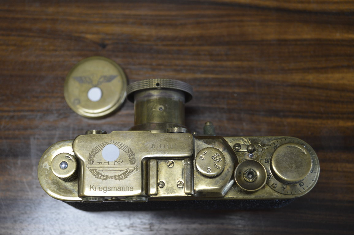 Leica Fotoapparat für einen Berichterstatter d. Kriegsmarine (Drittes Reich) - Image 8 of 14