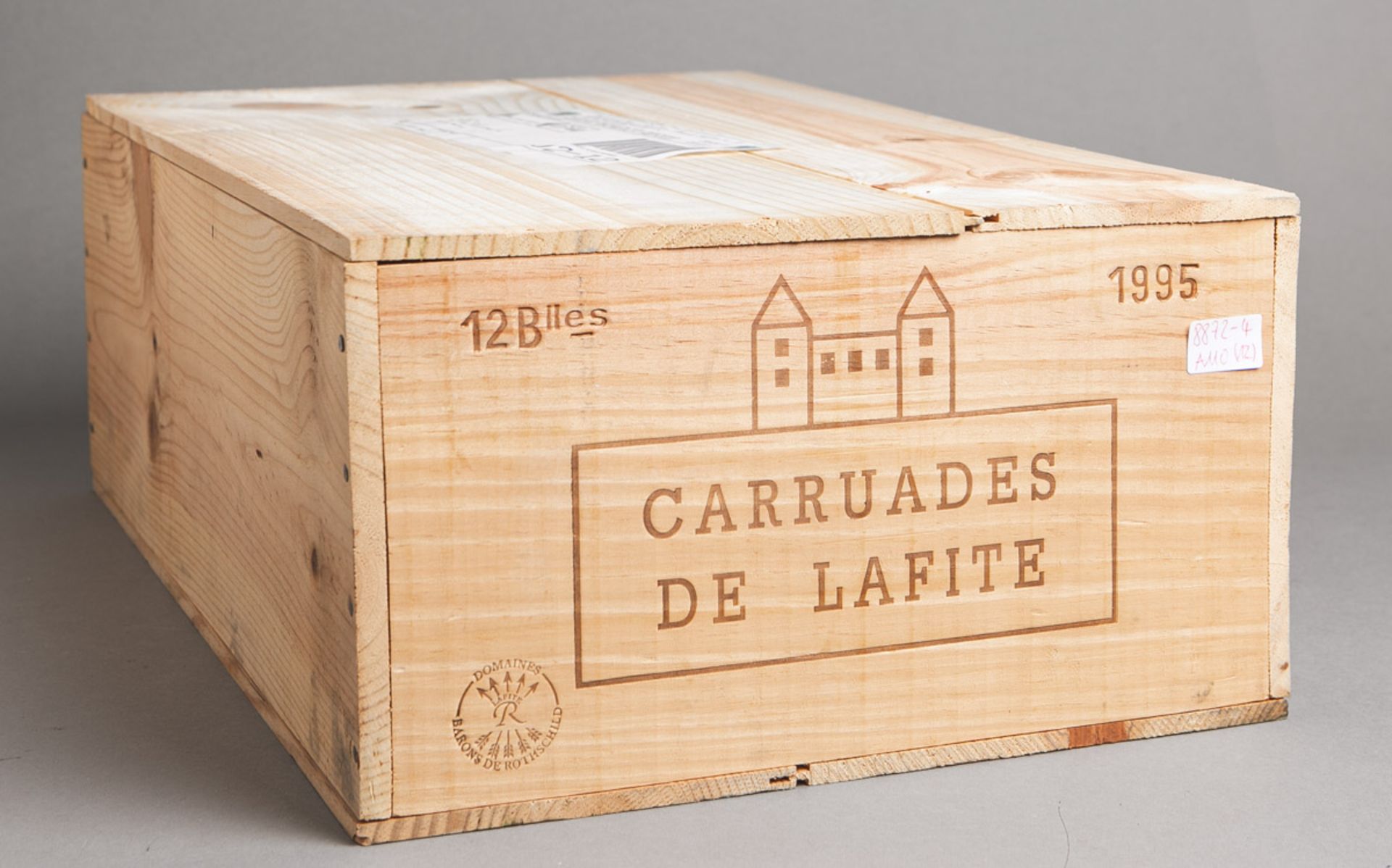 12 Flaschen Wein "Carruades de Lafite", Chateau Lafite Rothschild, Jahrgang 1995