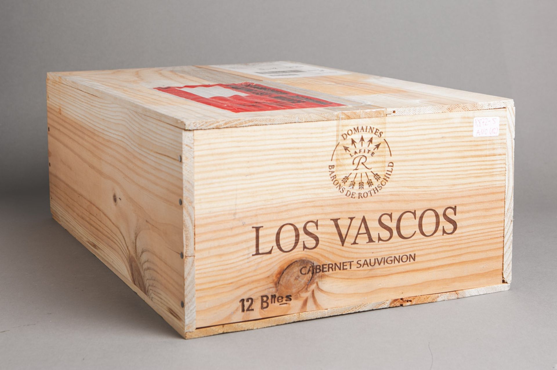 12 Flaschen Wein "Los Vascos", Cabernet Sauvignon, Domaines Barons de Rothschild (Lafite), Jahrgang 