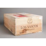 12 Flaschen Wein "Los Vascos", Cabernet Sauvignon, Domaines Barons de Rothschild (Lafite), Jahrgang