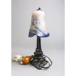 Tischlampe (Frankreich, um 1900, Jugendstil)