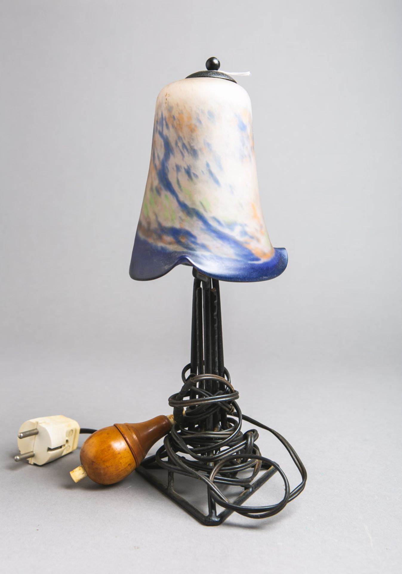 Tischlampe (Frankreich, um 1900, Jugendstil)