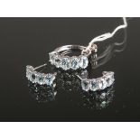 3-teiliges Schmuck-Set 585 WG (KNJ)