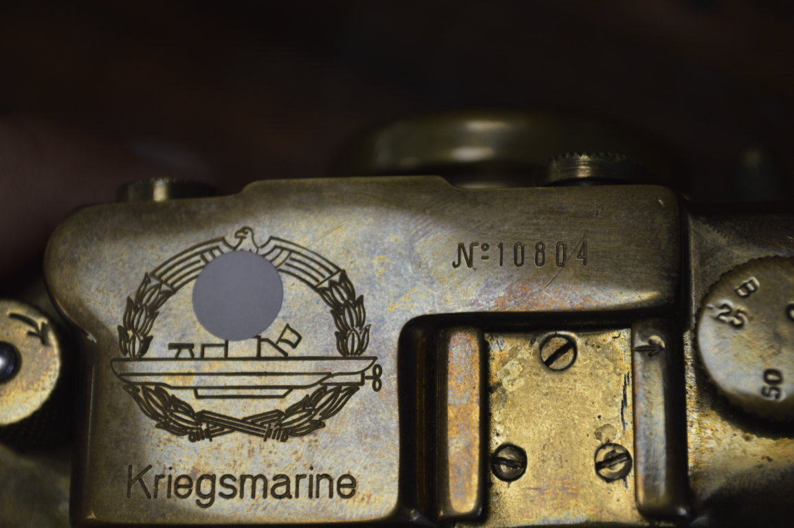 Leica Fotoapparat für einen Berichterstatter d. Kriegsmarine (Drittes Reich) - Image 14 of 14