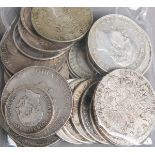 Großes Konvolut von Silbermünzen/Münzen