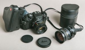 Kamera und Objektiv (Leica)
