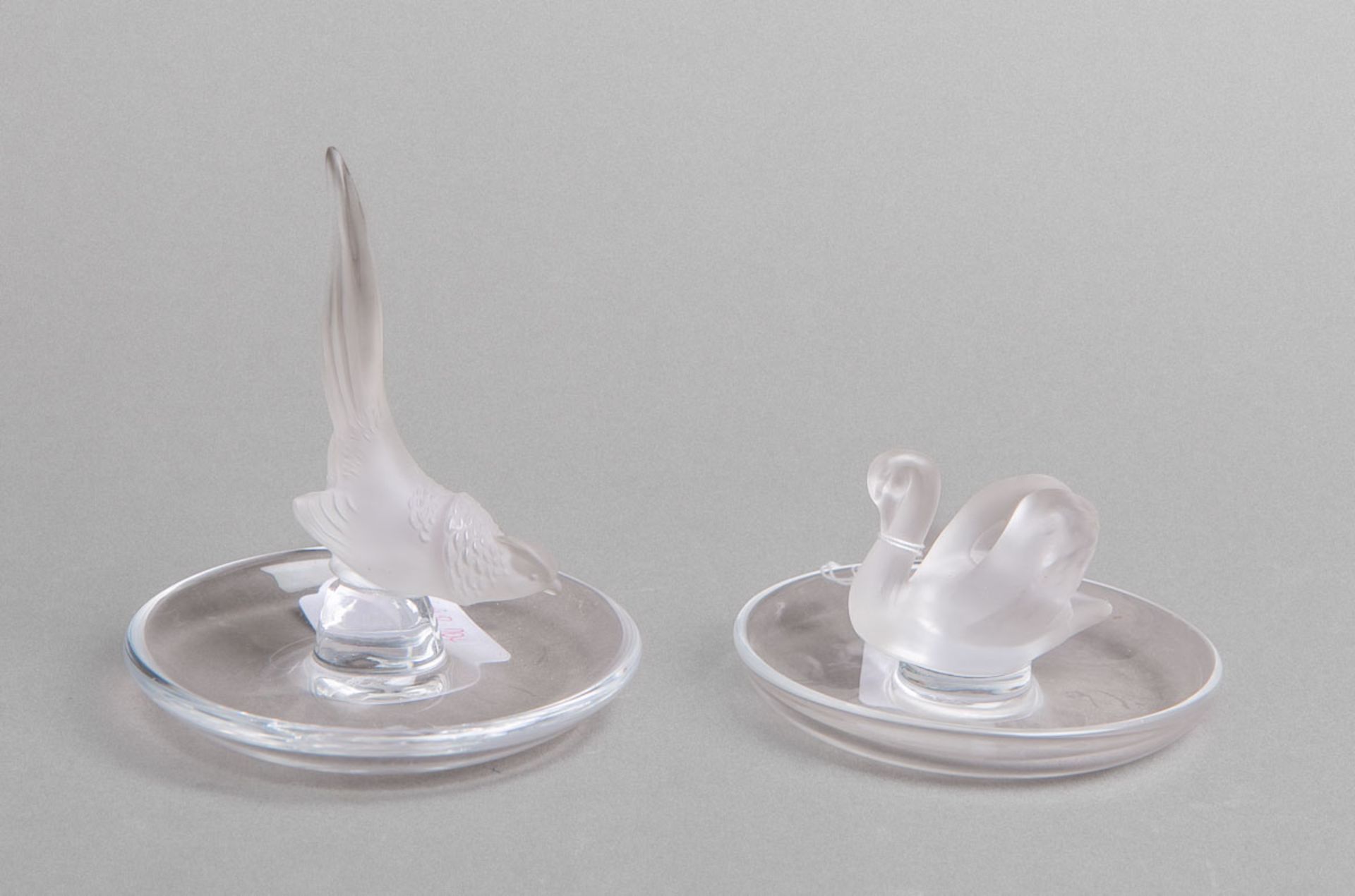 Paar Glasfiguren (Lalique, France)