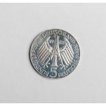 5 Deutsche Mark "Theodor Fontane 1819 - 1898" (1969)