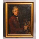 Künstler/in unbekannt (18. Jh.), Portrait des jungen Wolfgang Amadeus Mozart am Clavichord