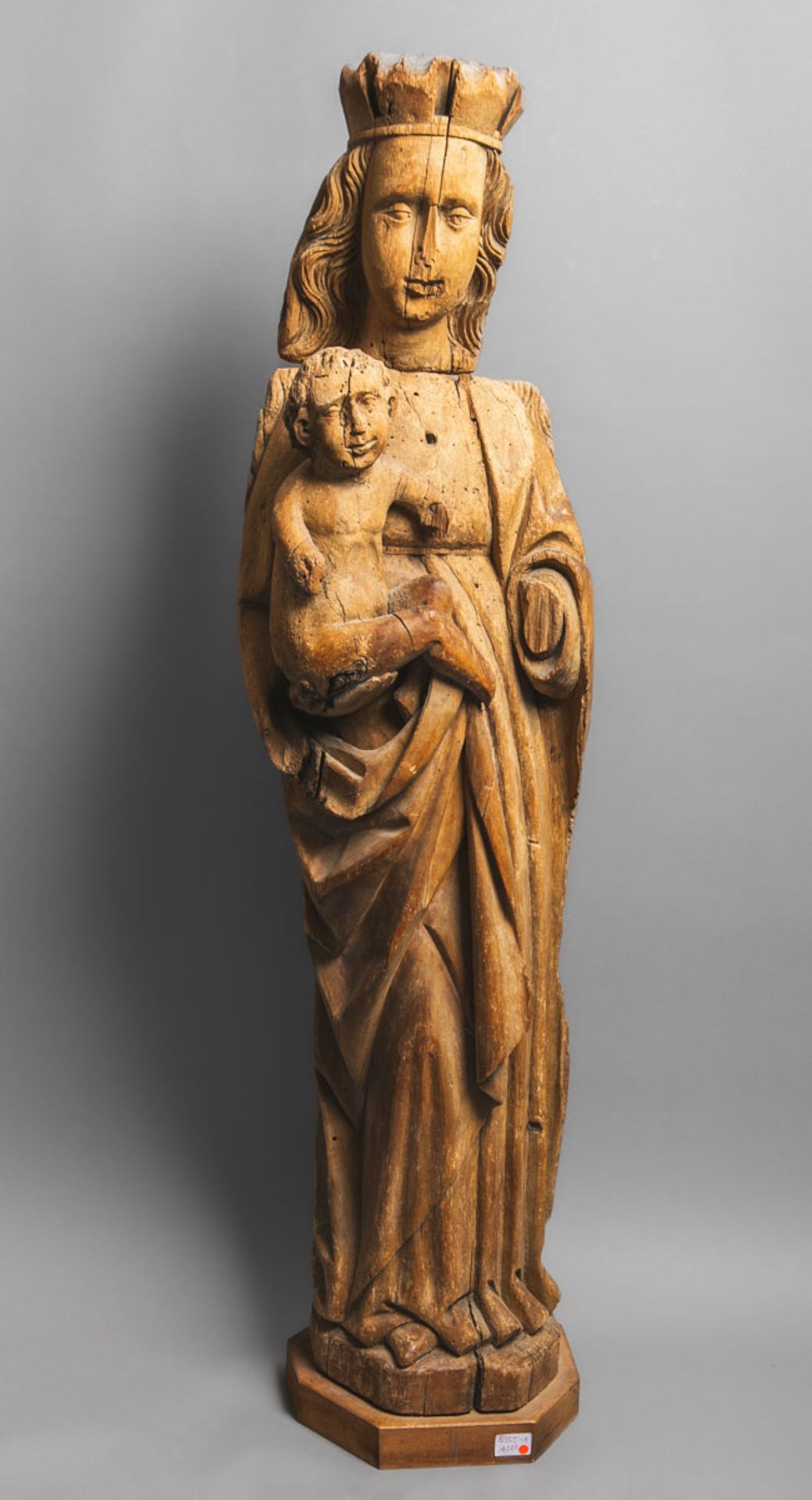 Madonna mit Jesusknaben (wohl Frankreich um 1500)