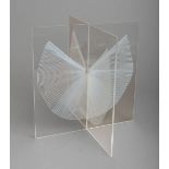 Signiert "Monk" (20. Jh.), Futuristisches Objekt aus Acrylglas