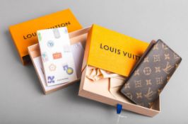 2-teiliges Set von Agenda-Poth und Kalender (Louis Vuitton)