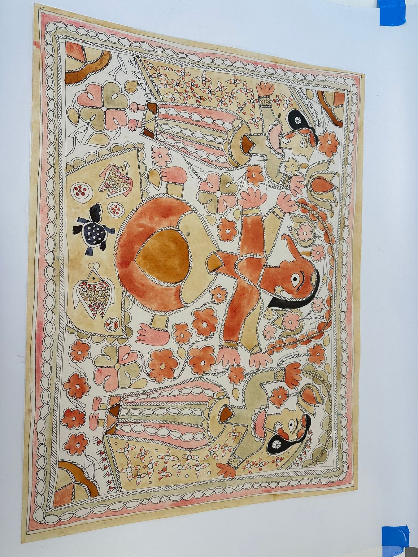 Narayan, Badri (1929 - 2013), Figürlich florale Komposition - Image 2 of 12