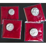 4-teiliges Konvolut von "Antike Olympia-Münzen"